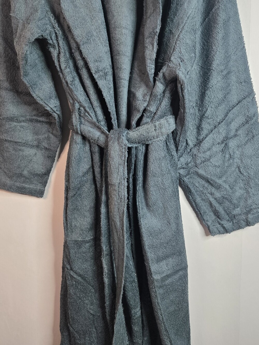 SIORO Men Size XXL Terry Cotton Hooded Robe, Pockets, Absorbent Kimono Style,NWT - Picture 7 of 11